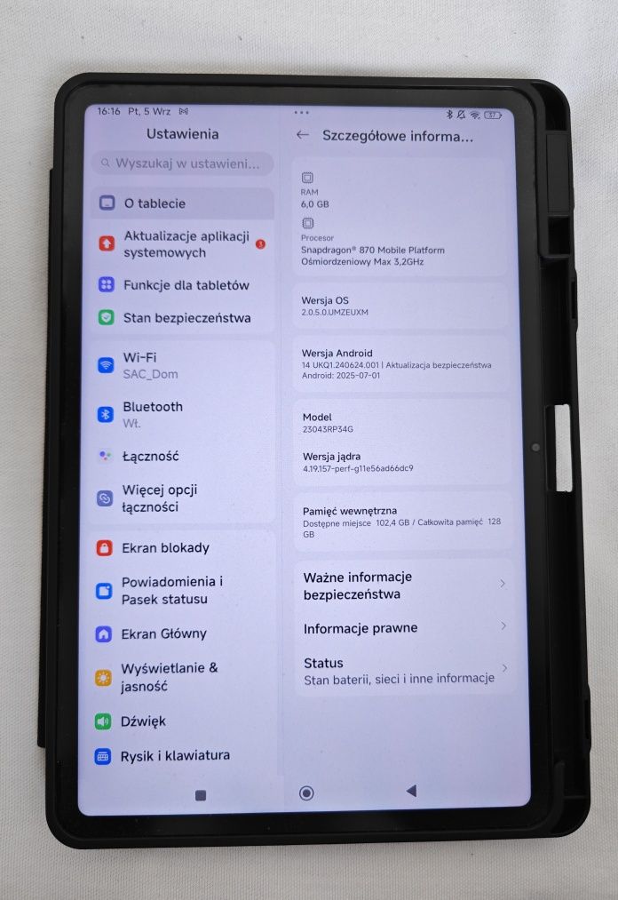 Xiaomi Pad 6 Snapdragon 870  6GB/126GB