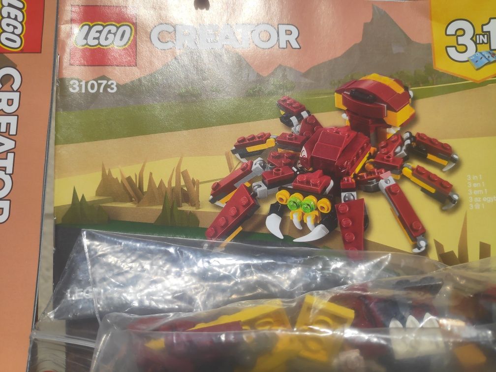 Lego creator 31073 3w1 Mityczne stworzenia