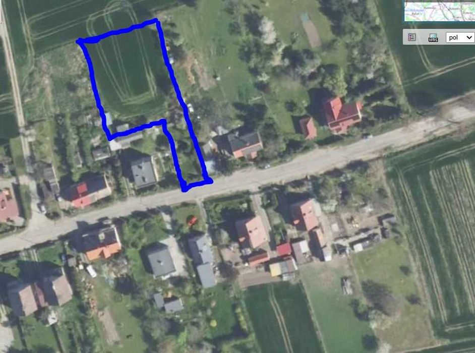Działka rolno-budowlana 1580m2 posiadająca warunki zabudowy
