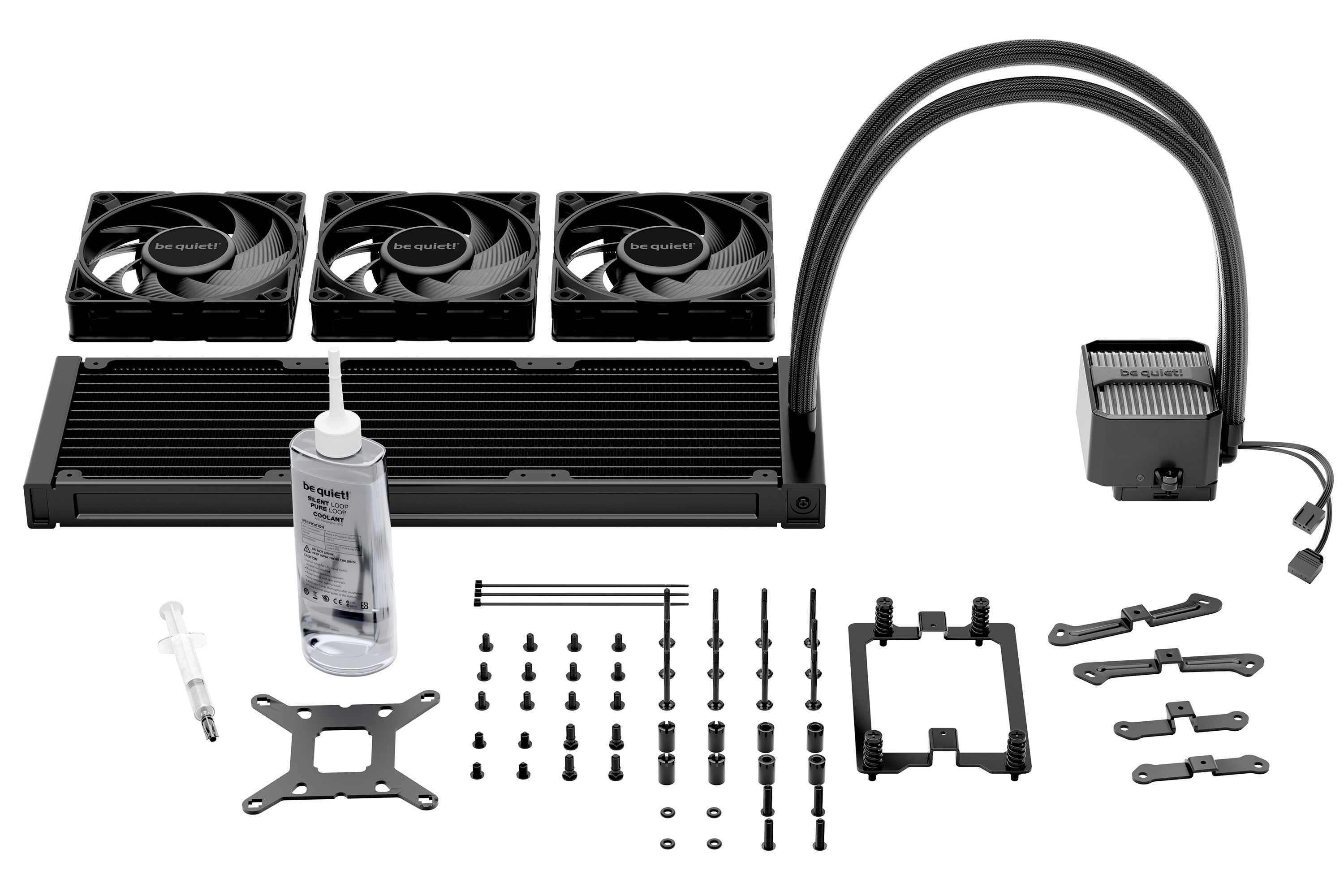 Система рідинного охолодження be quiet! Silent Loop 3 360mm Black