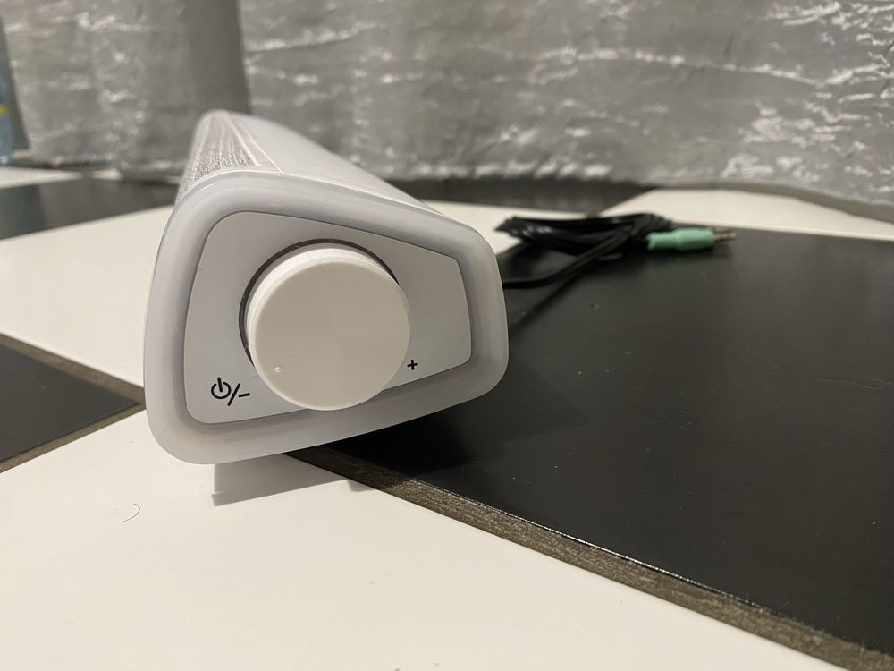 Колонка Bluetooth+3.5mm з сабвуфером та RGB підсвіткою