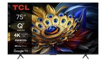 Telewizor TCL 75C655 QLED 4K Google TV Dolby Vision Dolby Atmos,