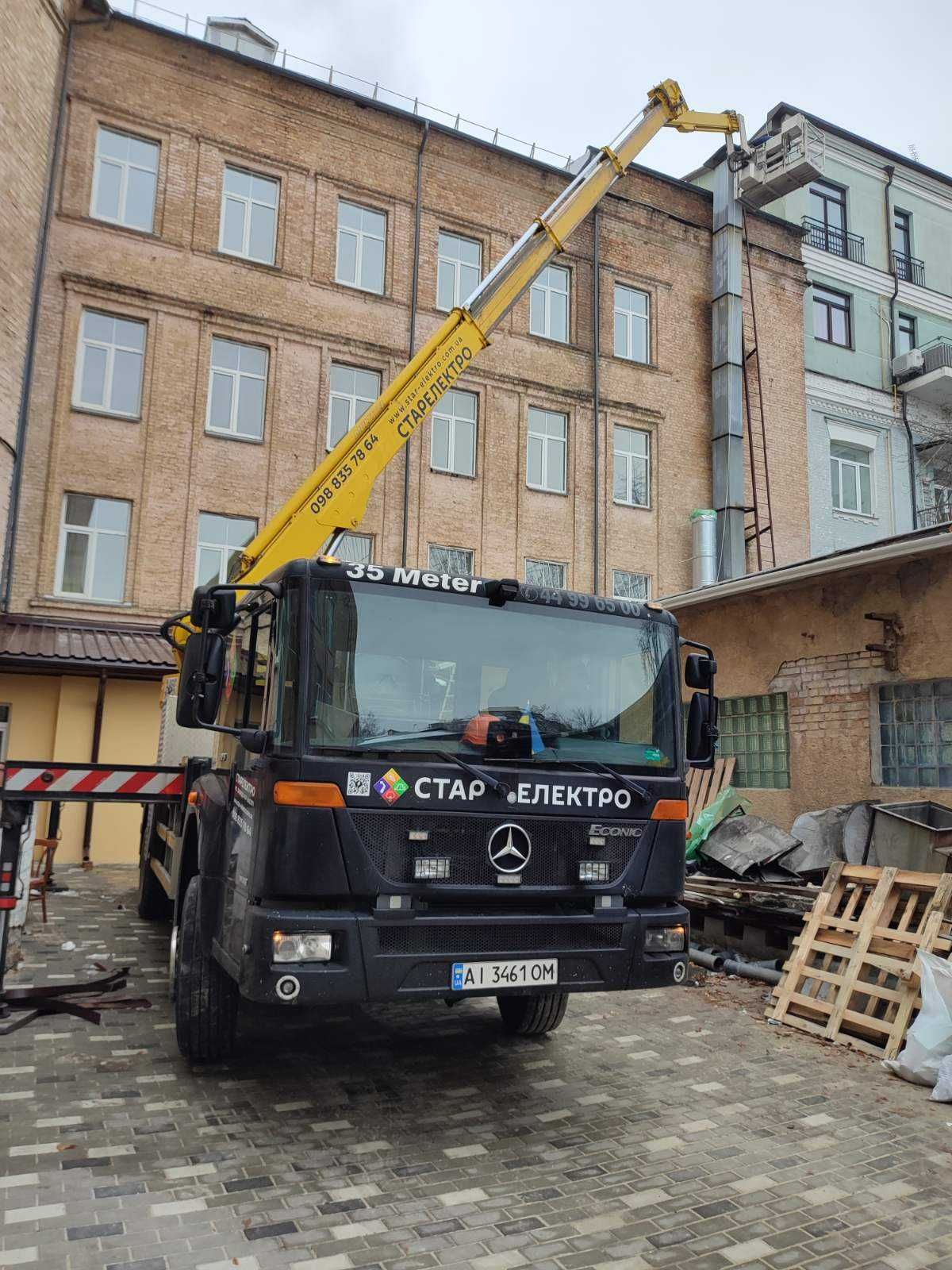 Автовишка 35м, Mercedes-Benz Econic, 2009