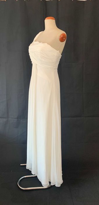 Nowa suknia ślubna empire ivory prosta 40 L tania styl rzymski grecki