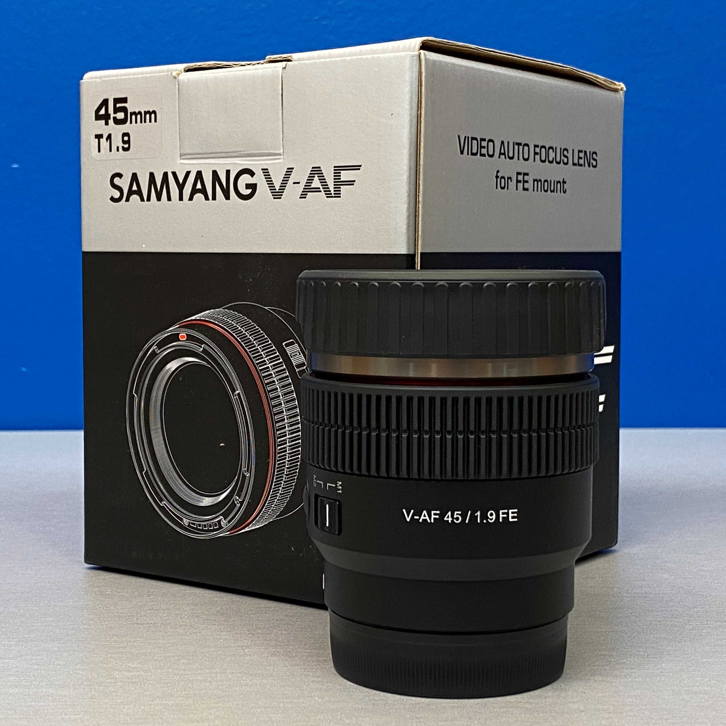 Samyang V-AF 45mm T1.9 (Sony FE) - 3 ANOS DE GARANTIA