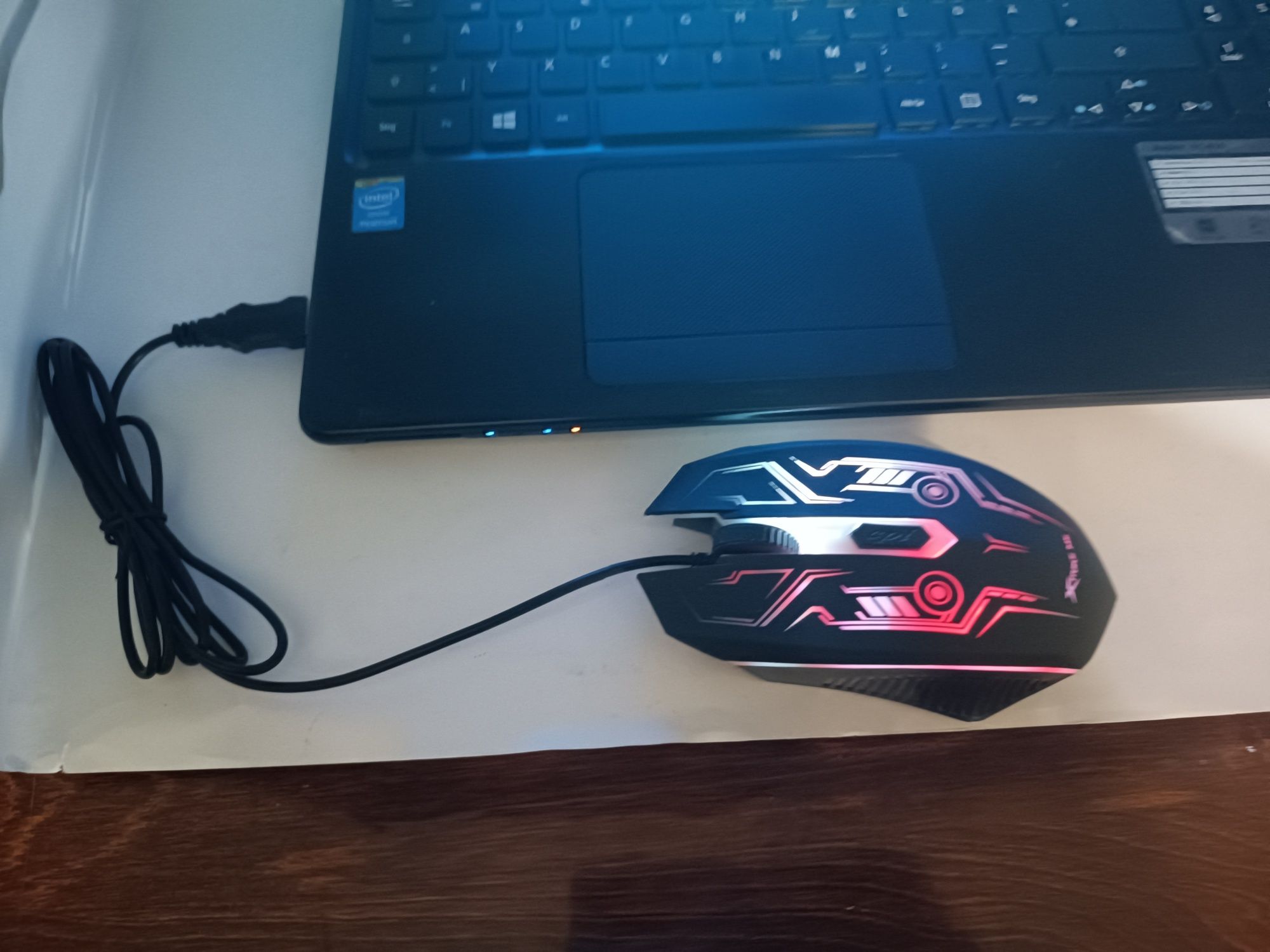 Комп'ютерна миша Нова Xstrike ME CM-406, USB, RGB підсвітка