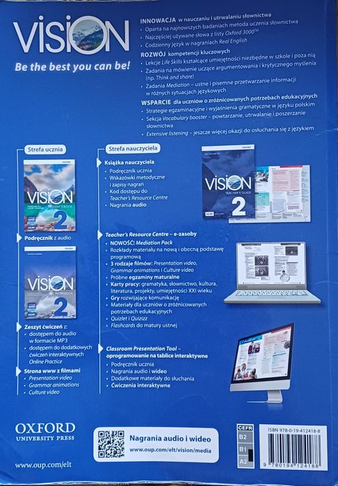 Vision 2 workbook A2B1