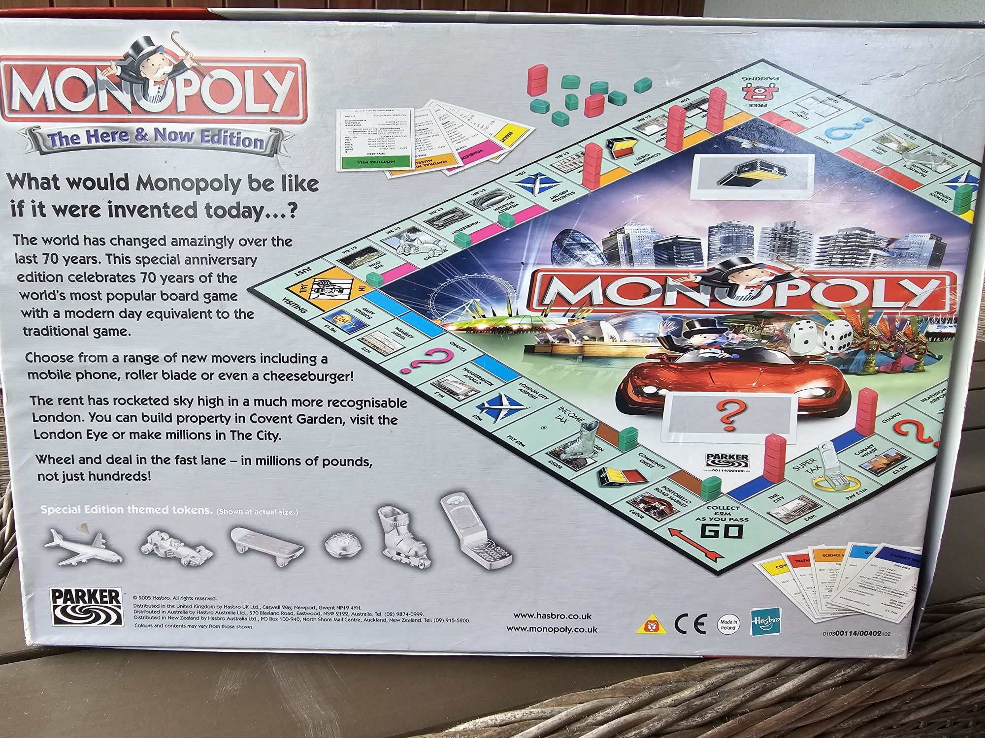 Monopoly Here and now Limited Edition po angielsku