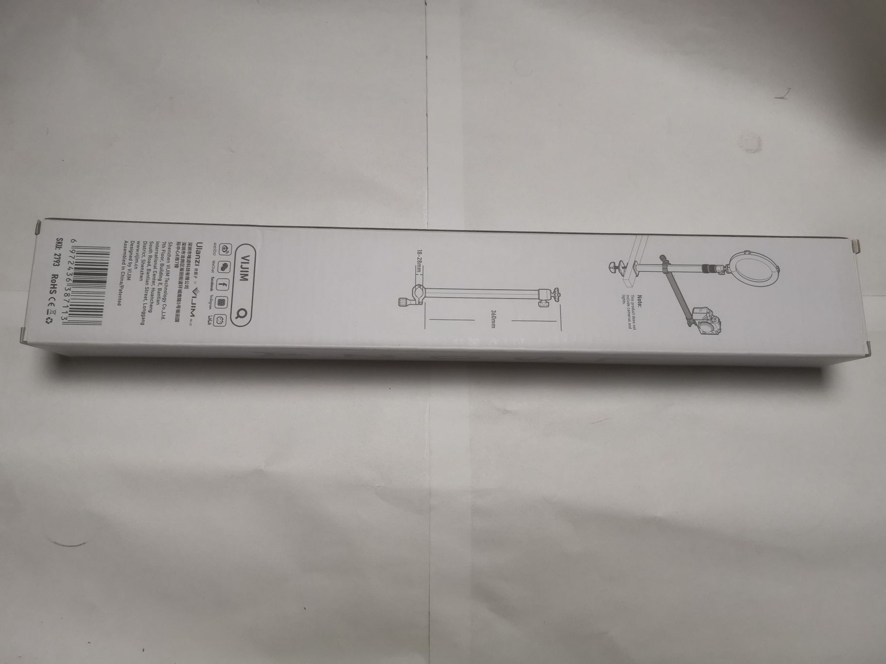 Dodatkowe ramię Vijim LS02 box nowe