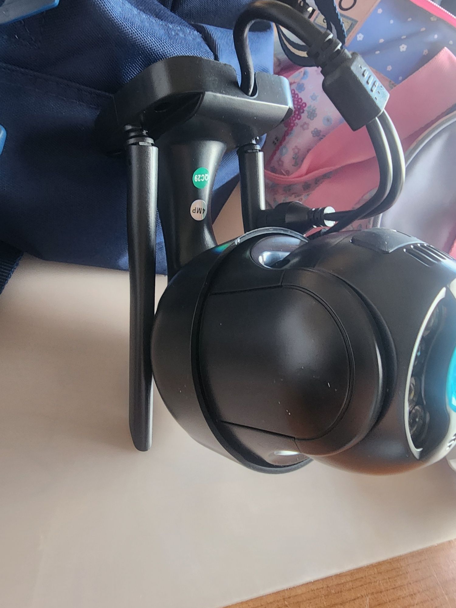 Camera de vigilância nova com visão no telemovel