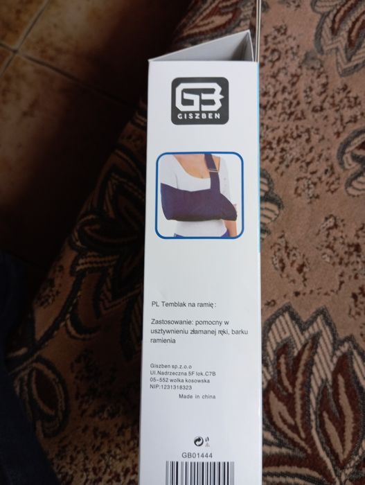 Temblak na ramię nowy