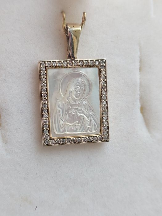 Перламутр  кулон подвеска