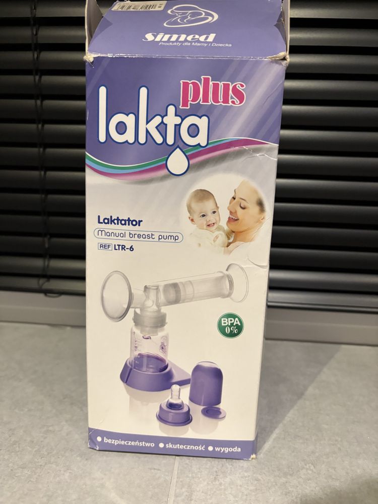 Lakta Plus LTR-6, laktator ręczny odciągacz ręczny