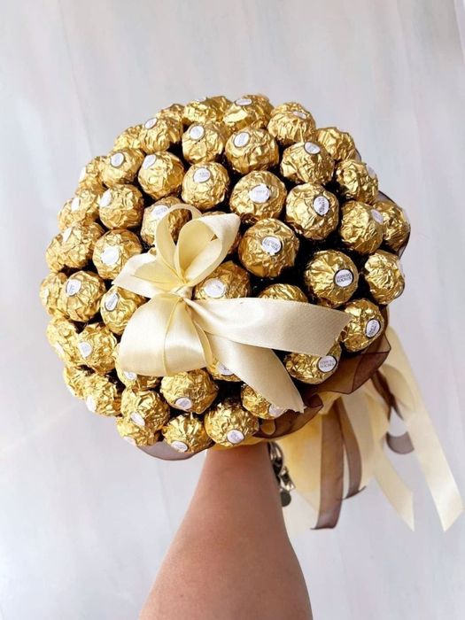 Солодкий букет, букет з цукерок, їстівний букет, подарунок