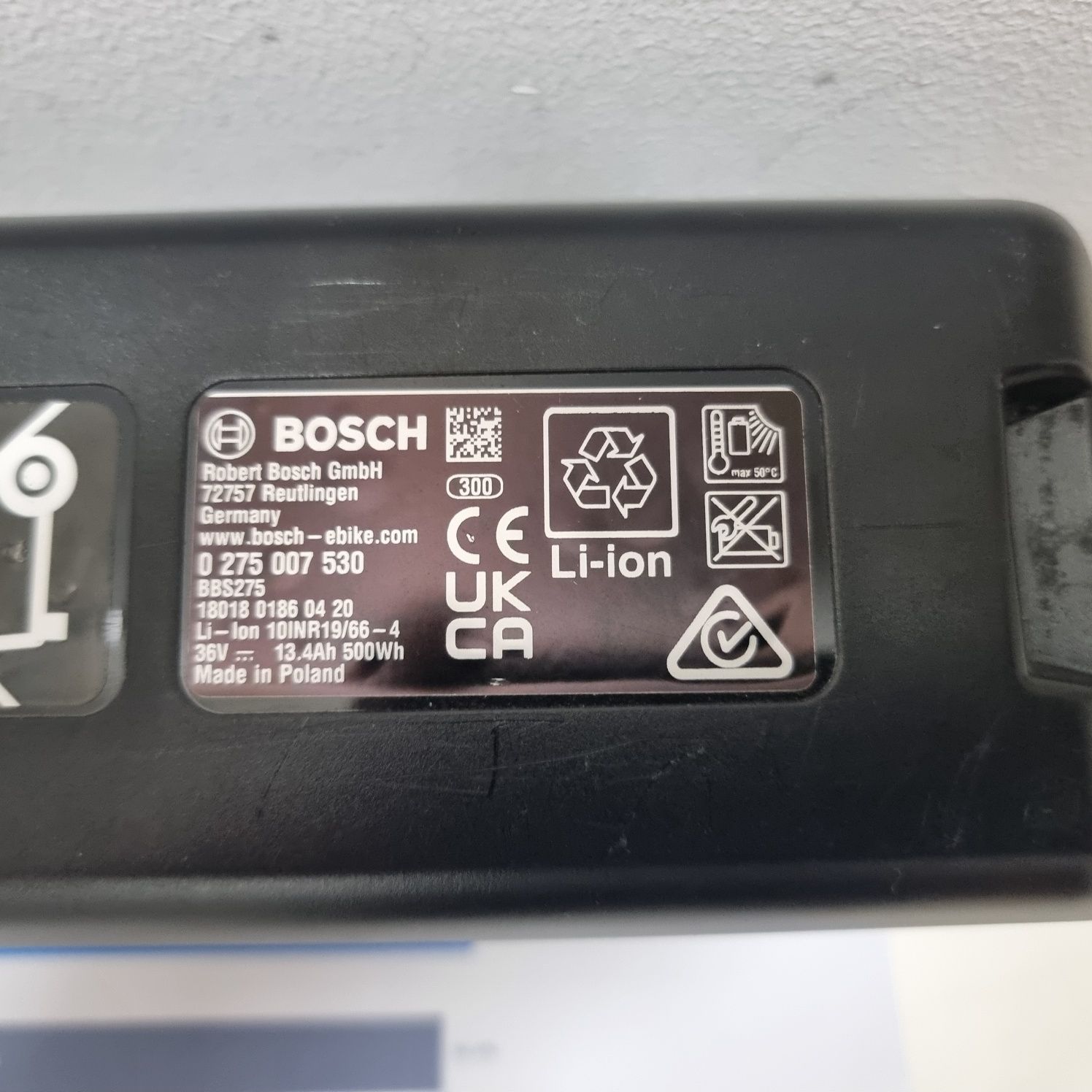 Część do roweru bateria PowerPack Frame ramę 500wh 36v 13.4 ah

Real