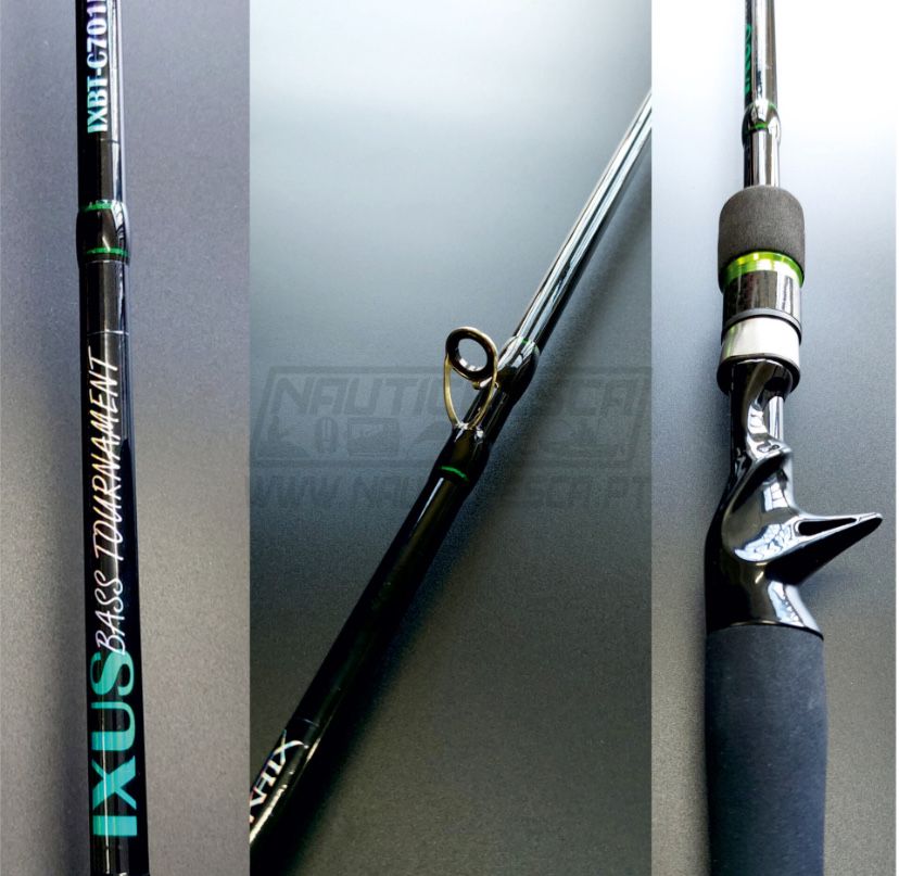 Katx Ixus Bass Tournament Casting + Rod Sleeves (verde e preto)