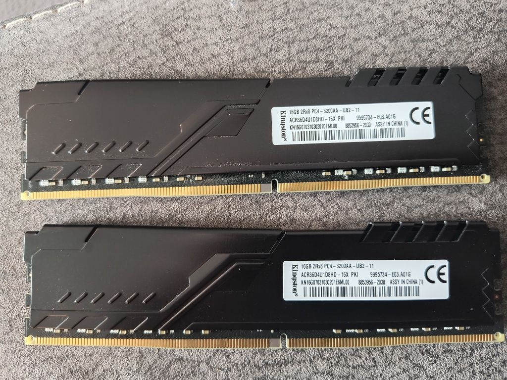 Pamięć ram 2x16g