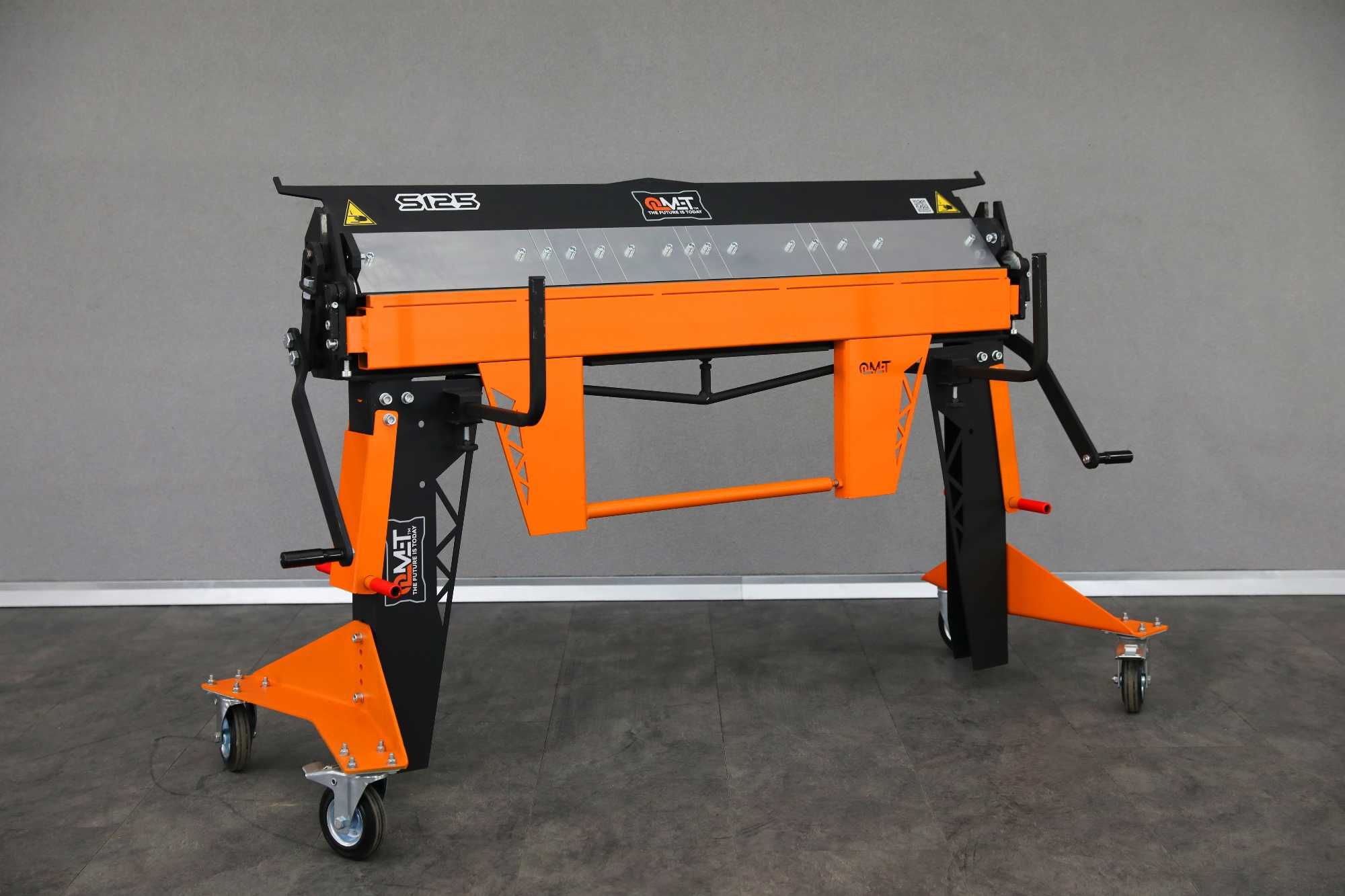 Zaginarka segmentowa dekarska blacharska S125/1250mm+Nóż+Dogniatak!