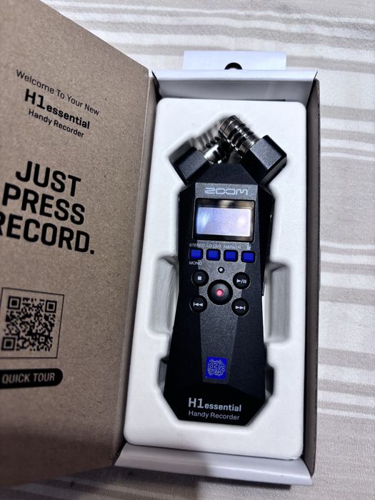 Gravador zoom h1 essencial