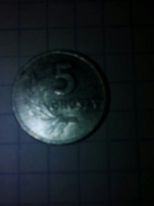 Moneta 5 groszy 1968 rok
