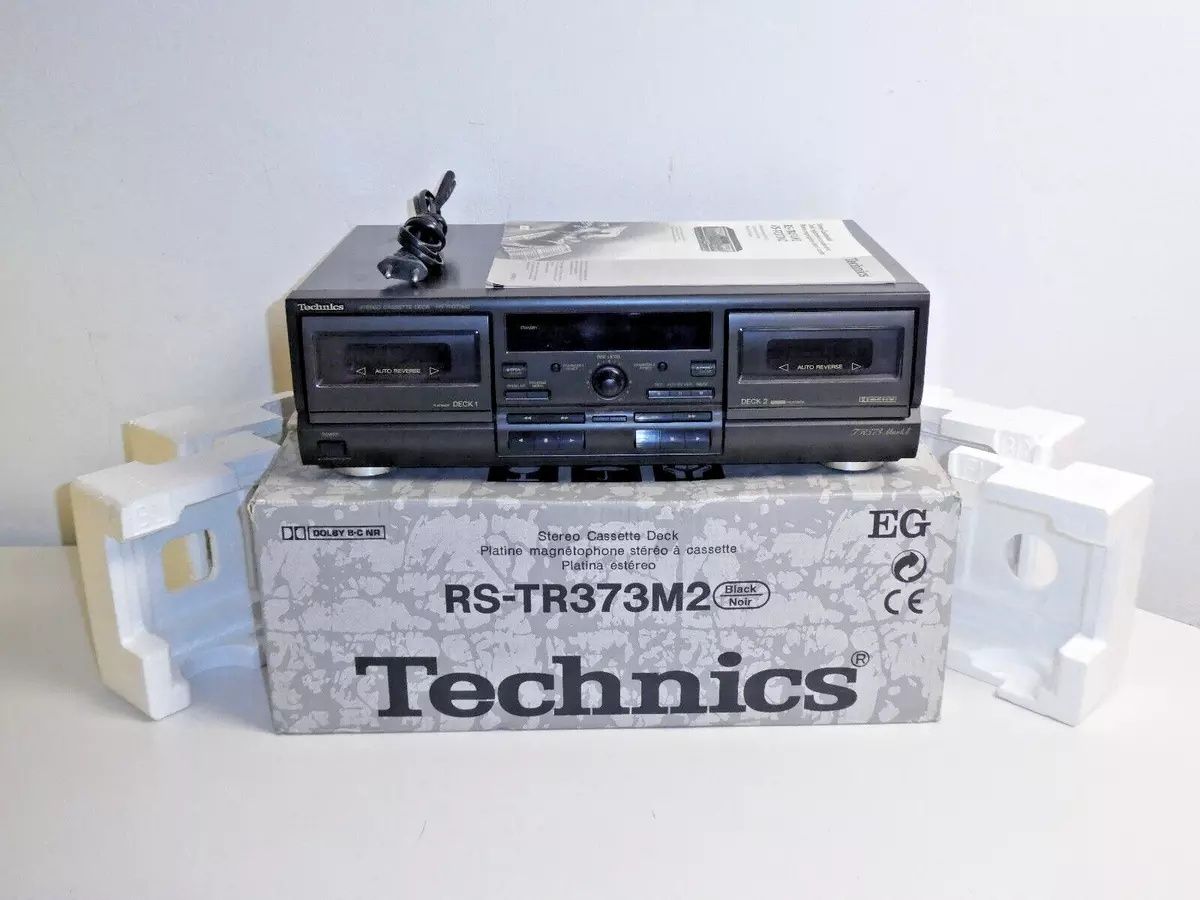 Magnetofon kasetowy Technics RS-TR373 M2 High-End w oryginalnym opakow
