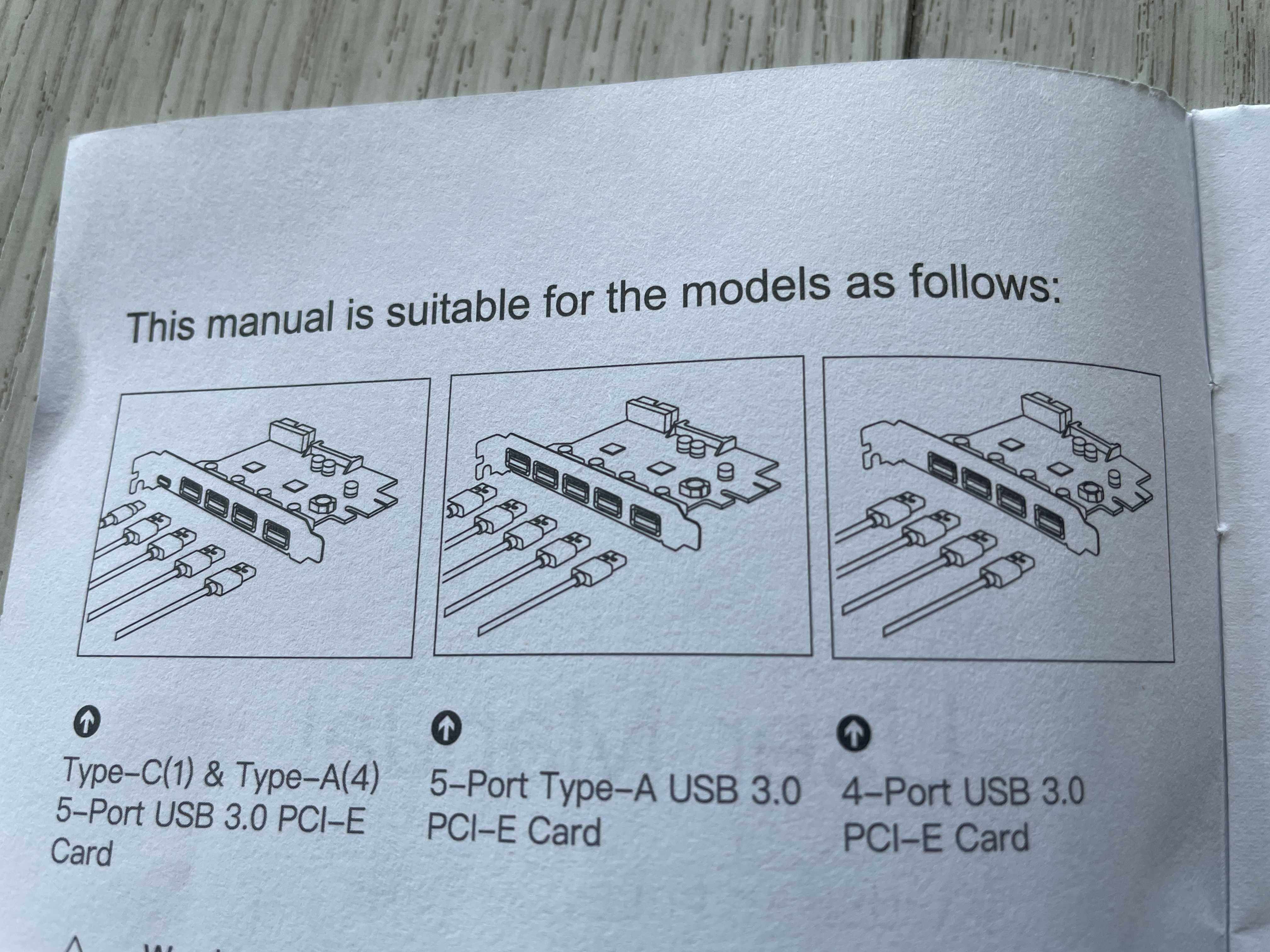 Okazja Karta PCI-E PCE7USB-R04 VER 006 SUPAHUB Jaworzno.