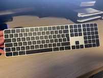 Apple Magic Keyboard. Touch ID num pad czarna, bezprzewodowa, jak nowa