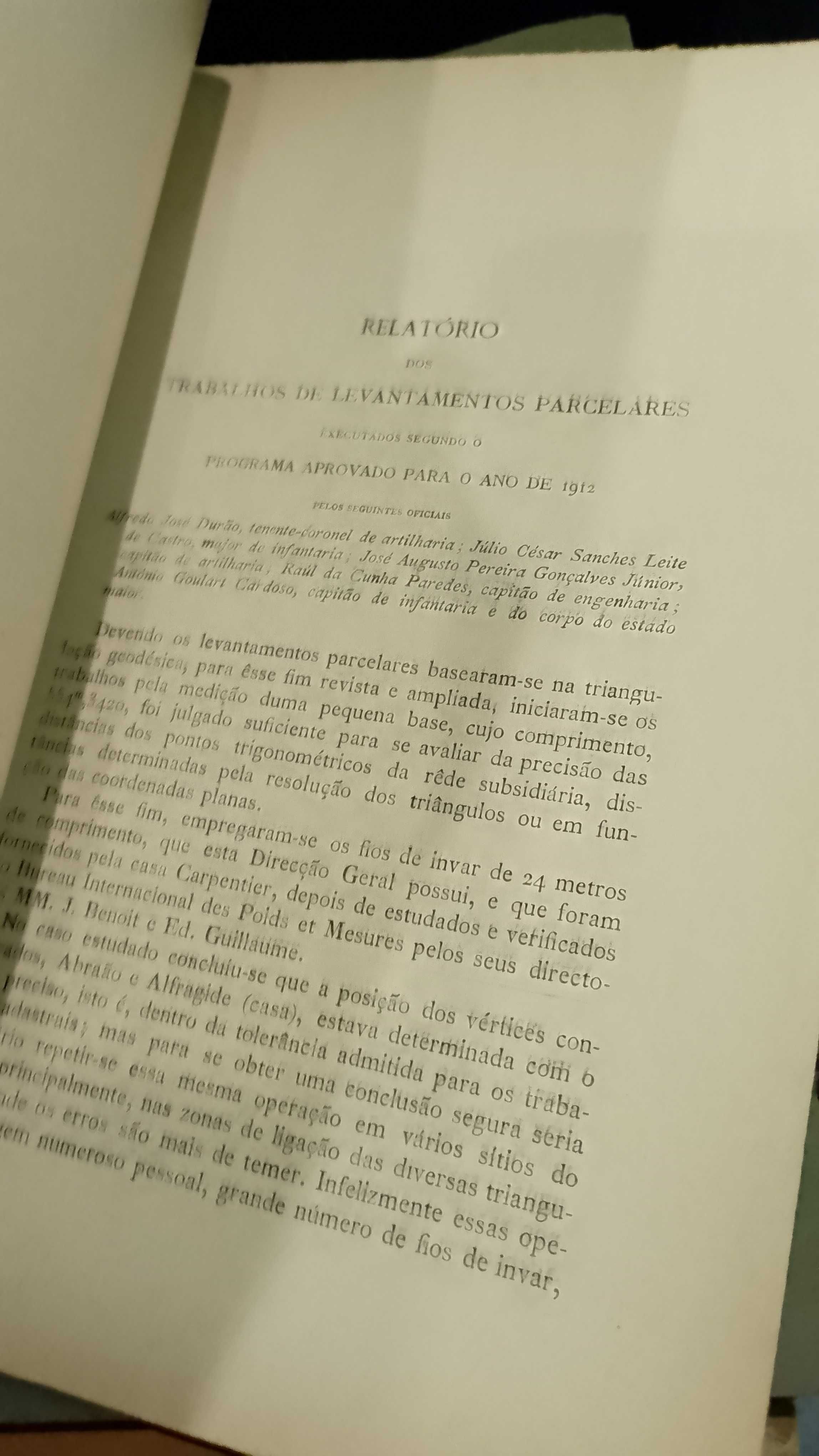 Relatório dos trabalhos executados no ano civil de 1912/13/14