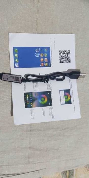 Usb Bluetooth LED лента RGB 5050. RGB 2835. Светодиодная лента 2м