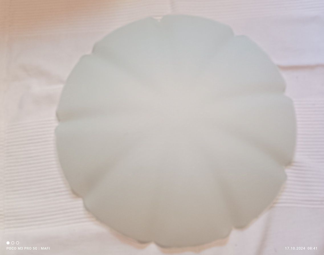Szklany klosz, abażur do lampy wiszącej