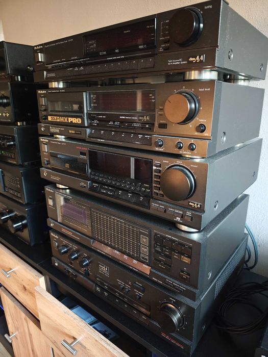 Technics  z kolumnami wieża super stan
