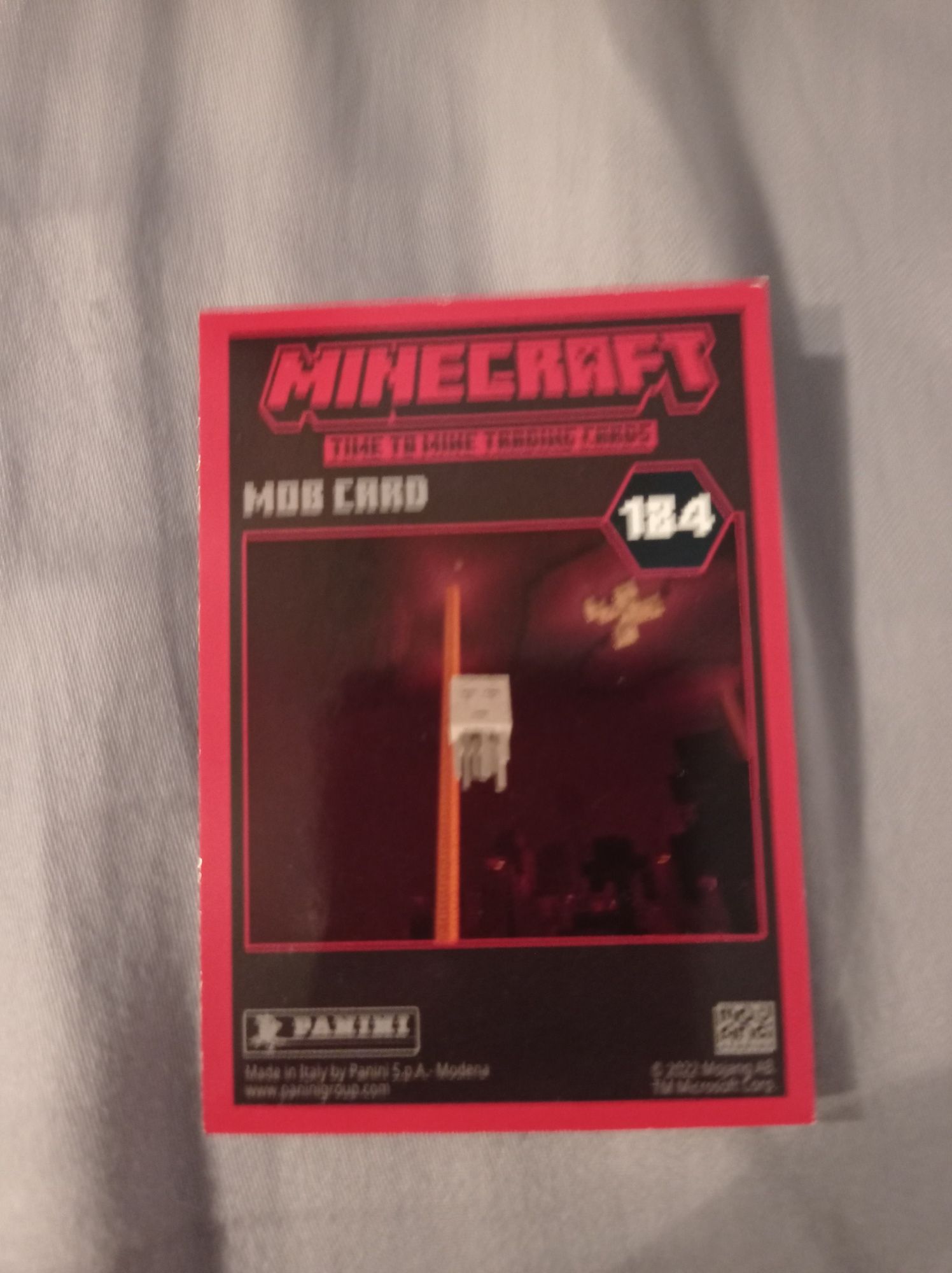 Karta panini Minecraft ghast