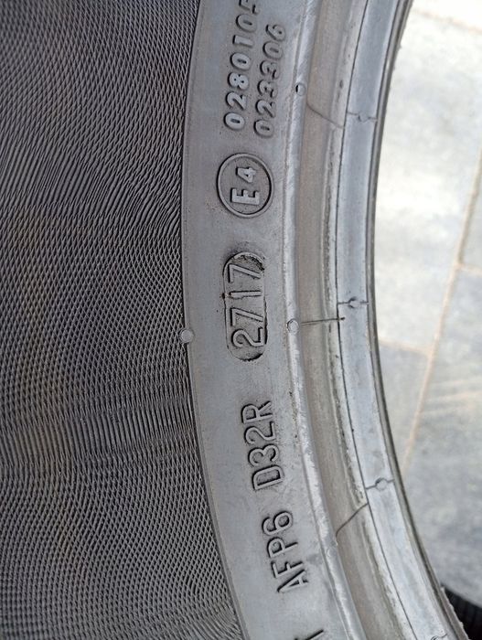 Jak nowe opony zimowe 255/55R19 CONTINENTAL 4x8,3-8,5mm 2017r (A13)