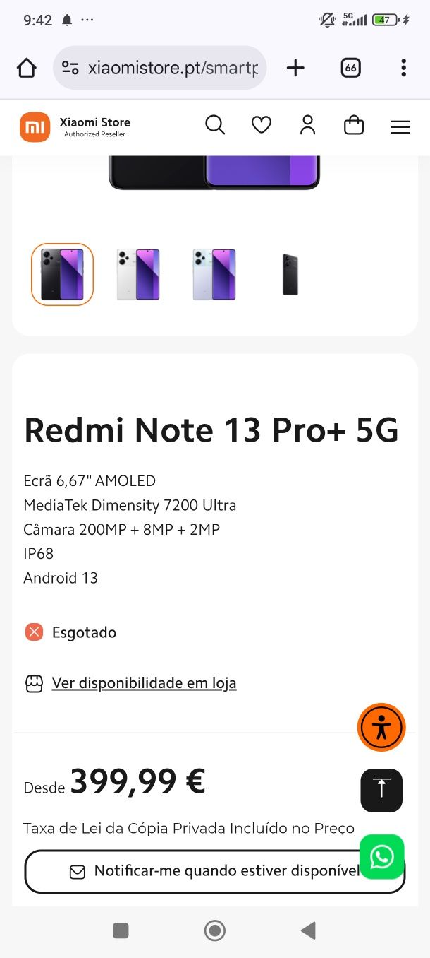 Redmi Note 13 5G Pro PLus 512gb