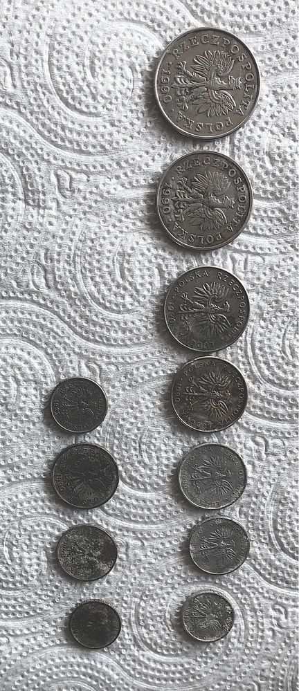 Zestaw monet 89-92