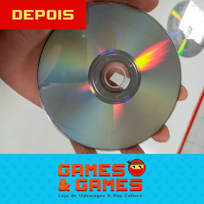 Reparação de CDs e DVD