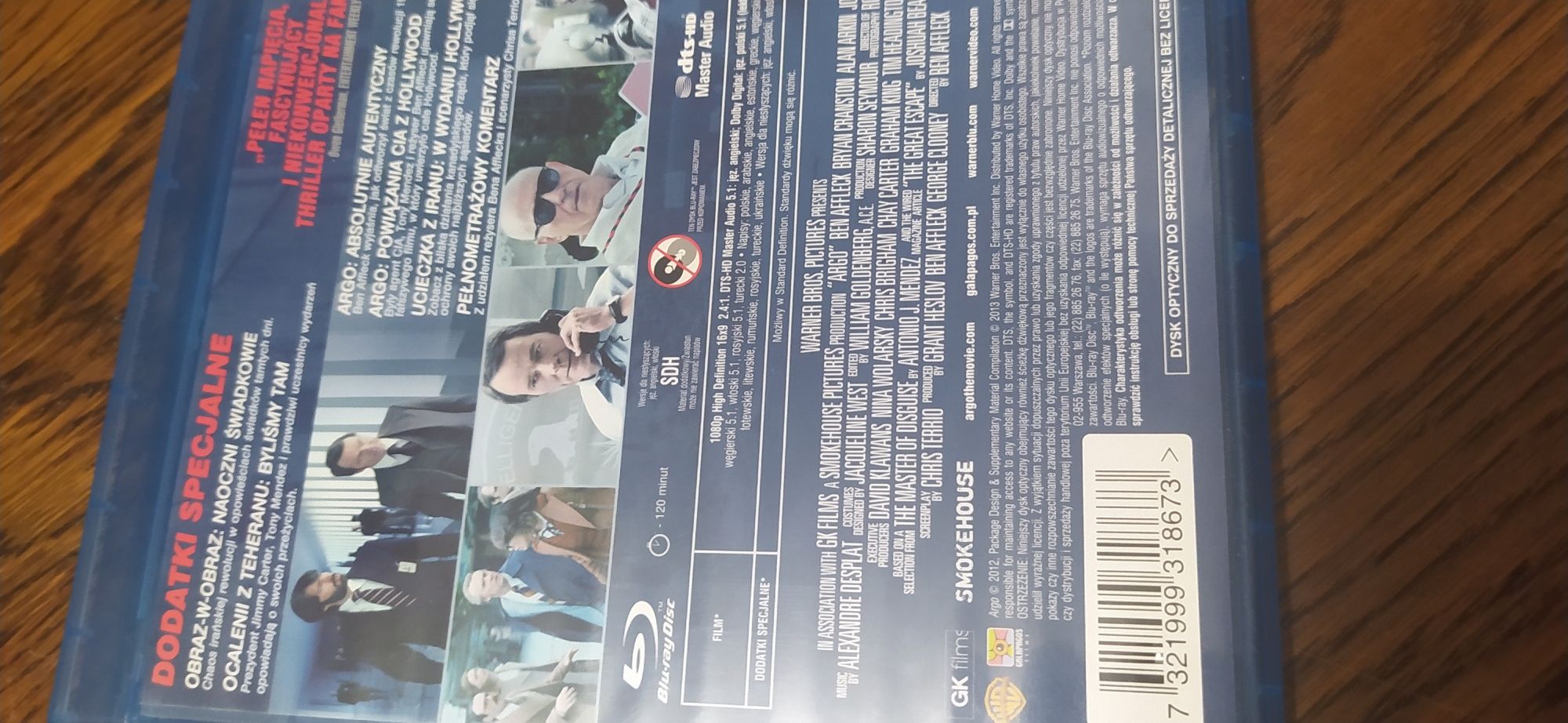 Blu-ray Operacja Argo