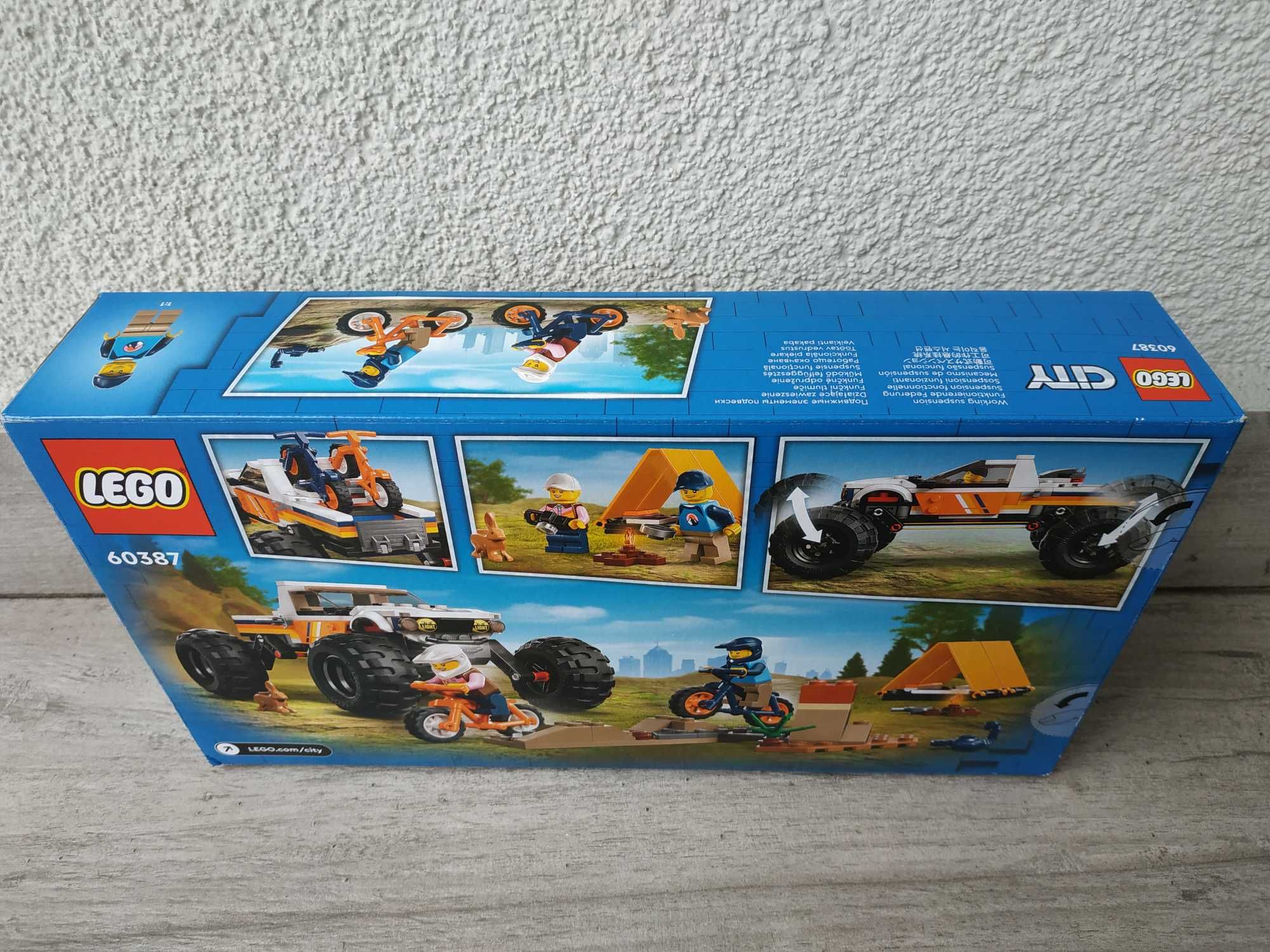 LEGO City 60387 Przygody samochód terenowy 4x4 - NOWY zestaw Warszawa