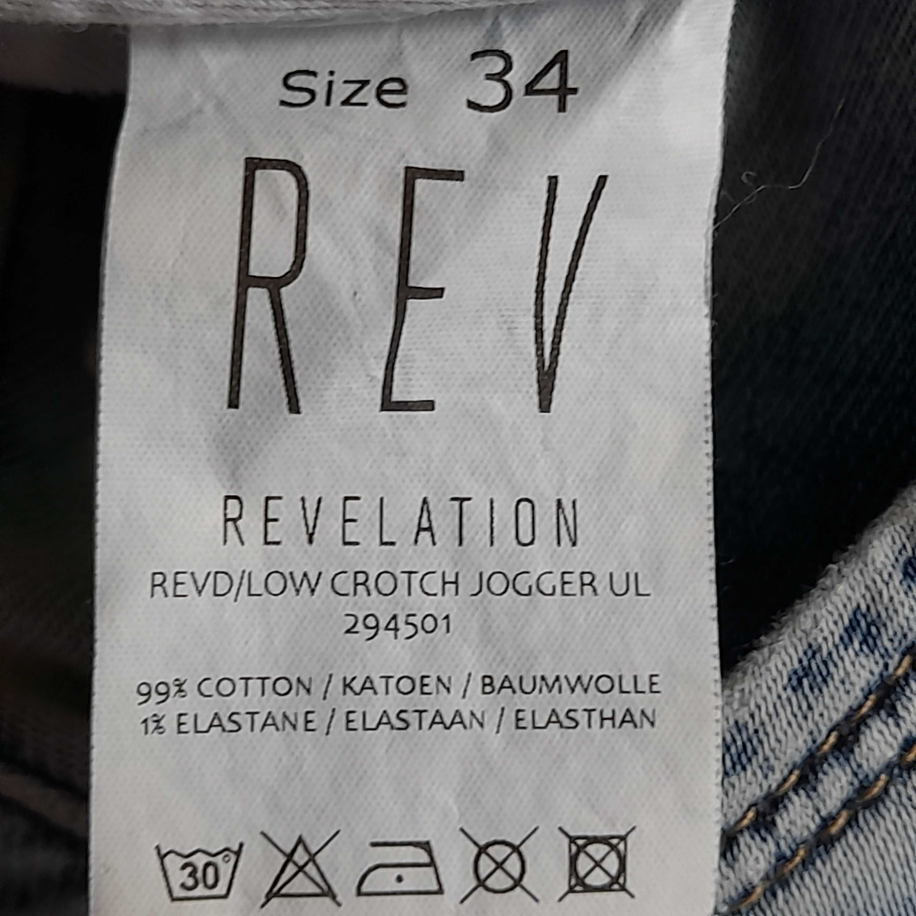 Rev Revelation joggers męskie spodnie 34*34 XL