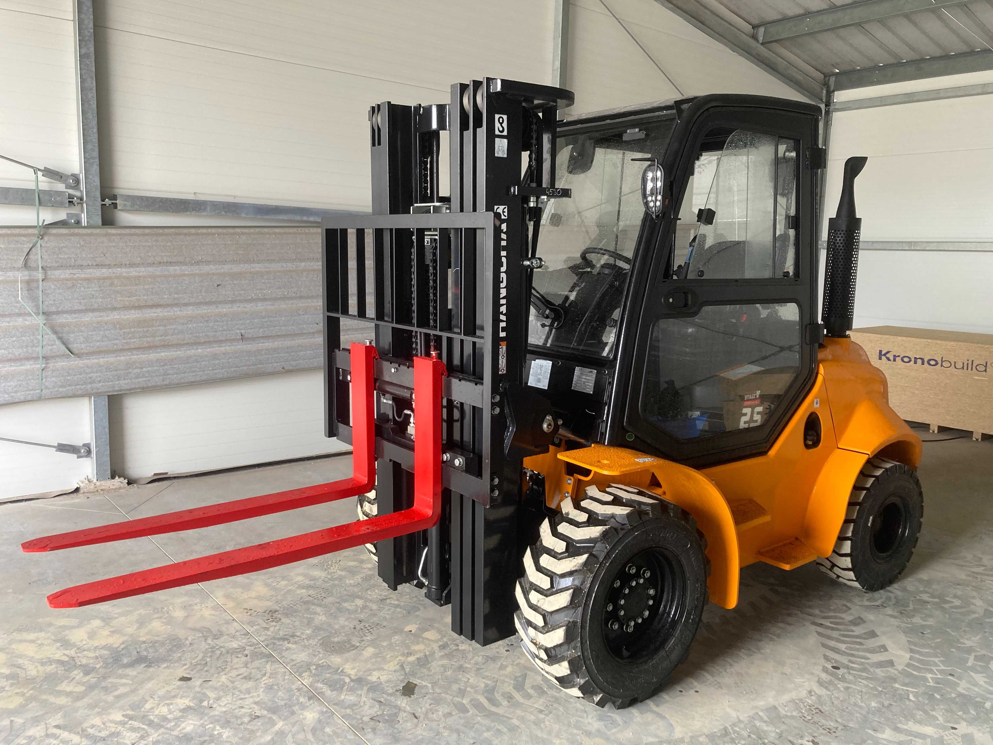 Wózek Widłowy Terenowy HANGCHA CPCD35-XW98E-RT2 2500 kg !! OD RĘKI !!
