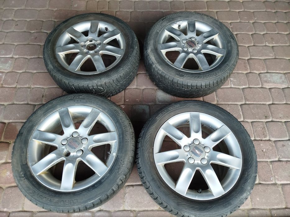 Koła 15 felgi opony zimowe seat ibiza