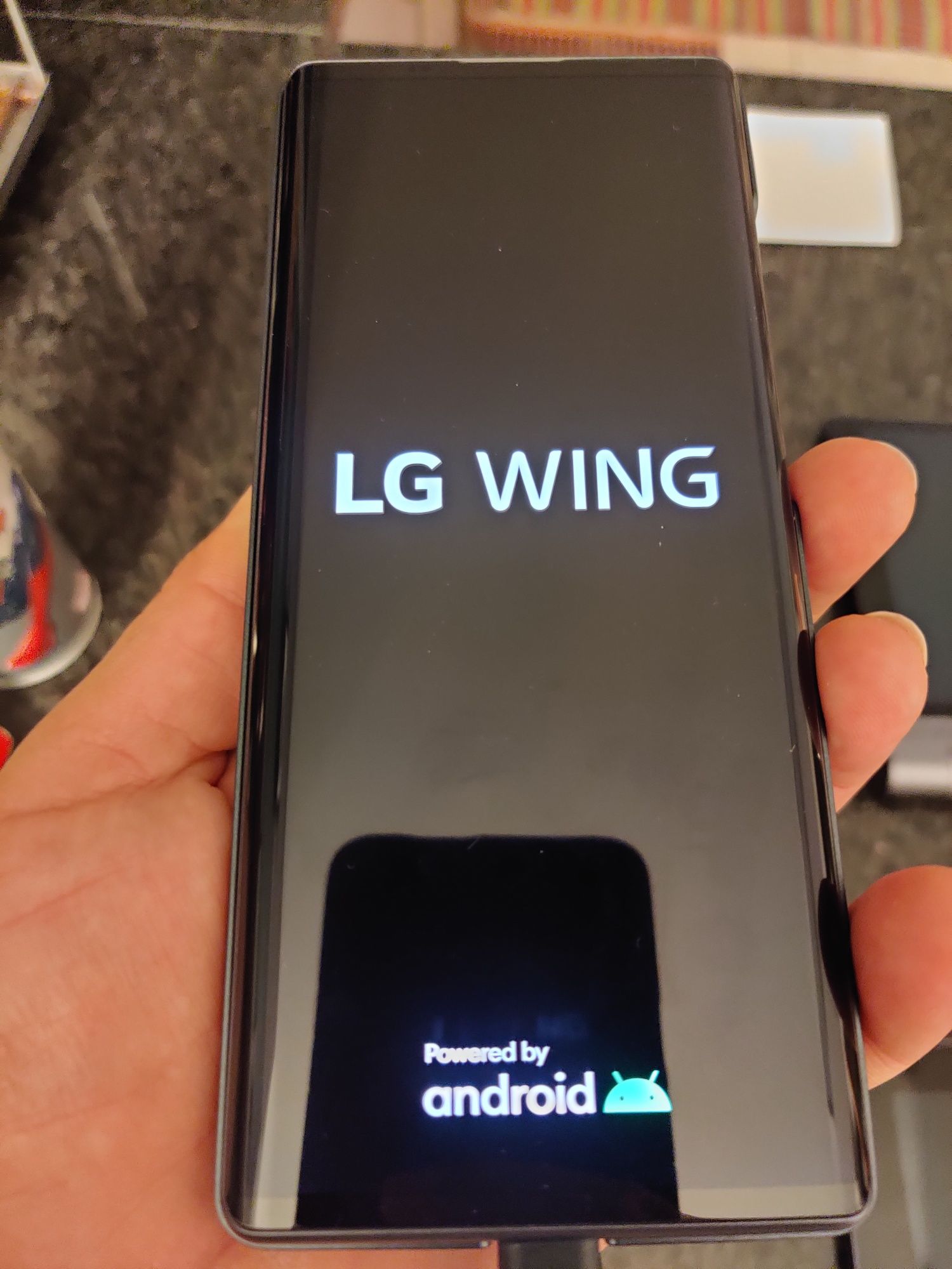 LG WING exclusivo, ecrã duplo como NOVO