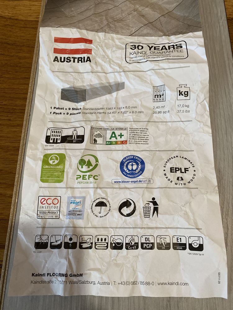 Panele podlogowe nowe klasa A+