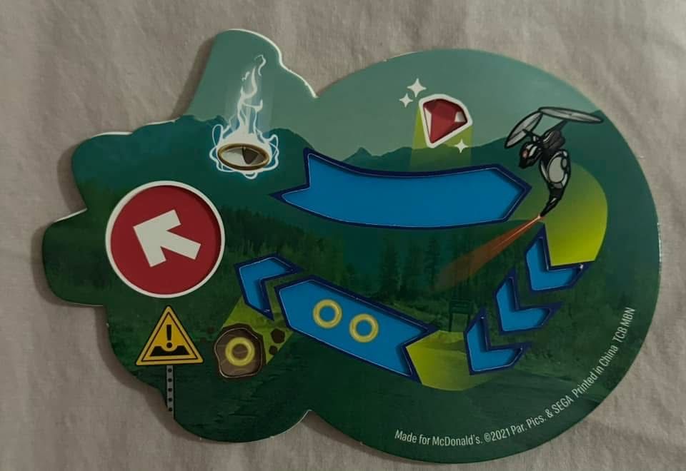 Brinquedo Sonic 2 Happy Meal
