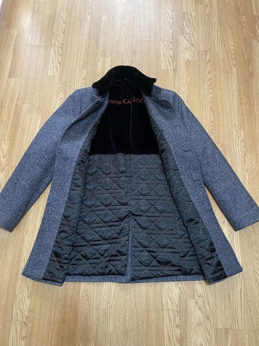 Пальто Осіннє Зимове сіре 52р Стан Нового!!!