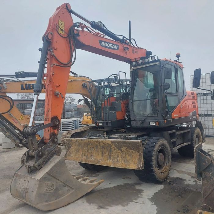 Doosan DX 165 W-5  Doosan DX165 Kubota, Komatsu, Jcb