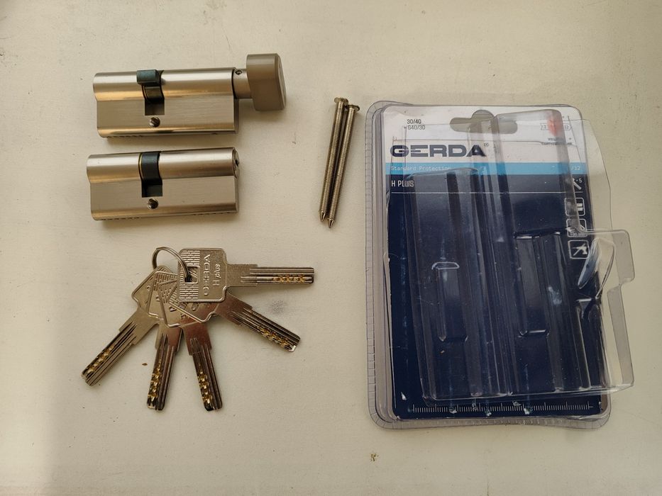 Wkładki 30/40G Gerda H Plus 2szt na jeden Klucz