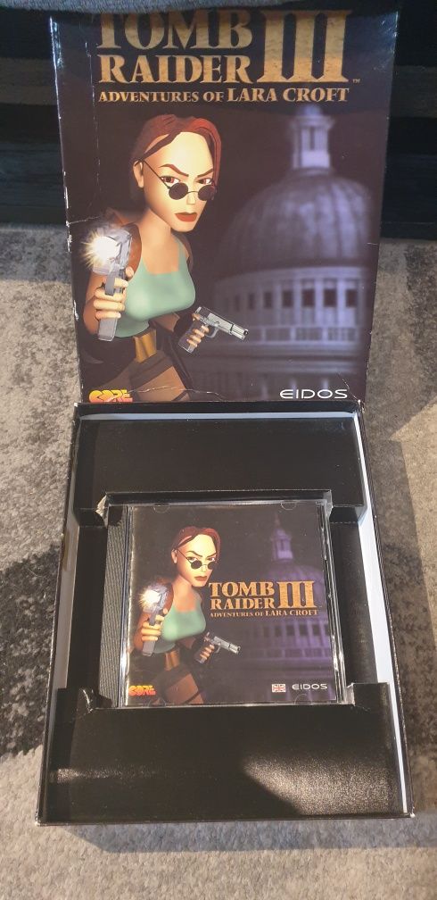 Tomb Raider III Adventures of Lara Croft Big box