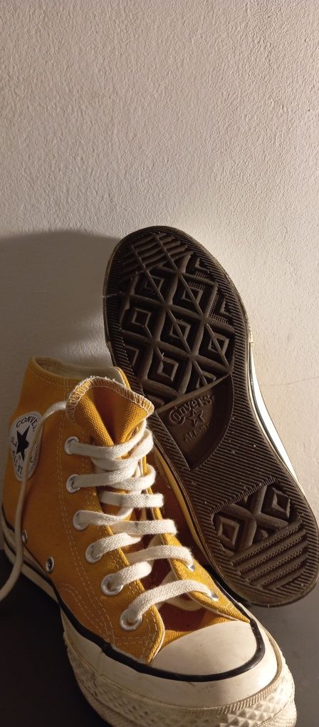 Tênis Converse All Star comprados na loja oficial em NY