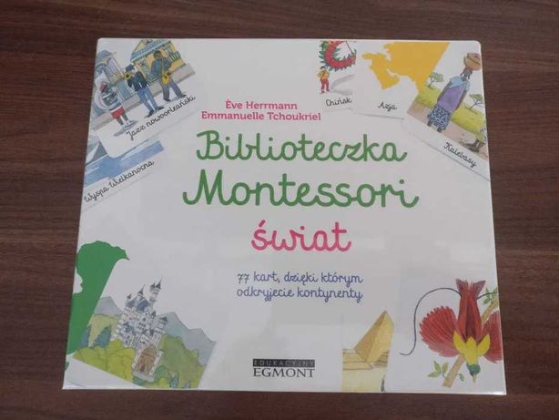 Biblioteczka Montessori "Świat"
